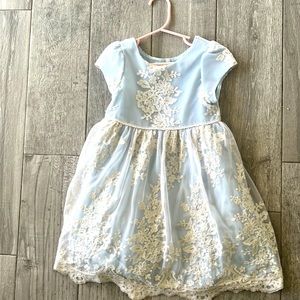 Blue dress